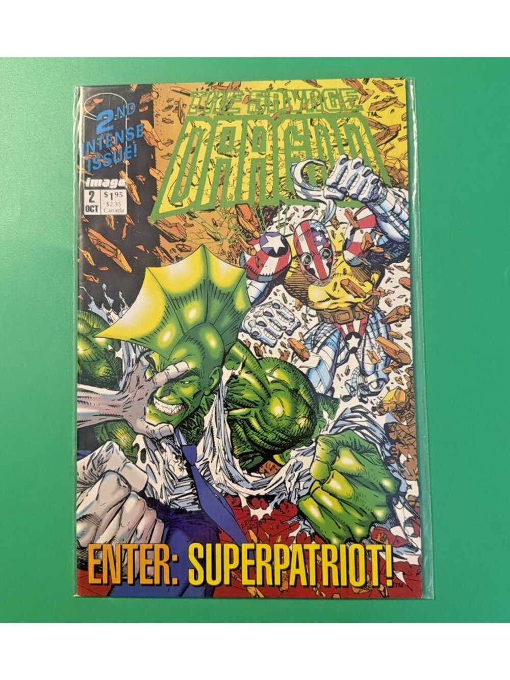The Savage Dragon #2 VF/NM Image Comics Comic Book 1992